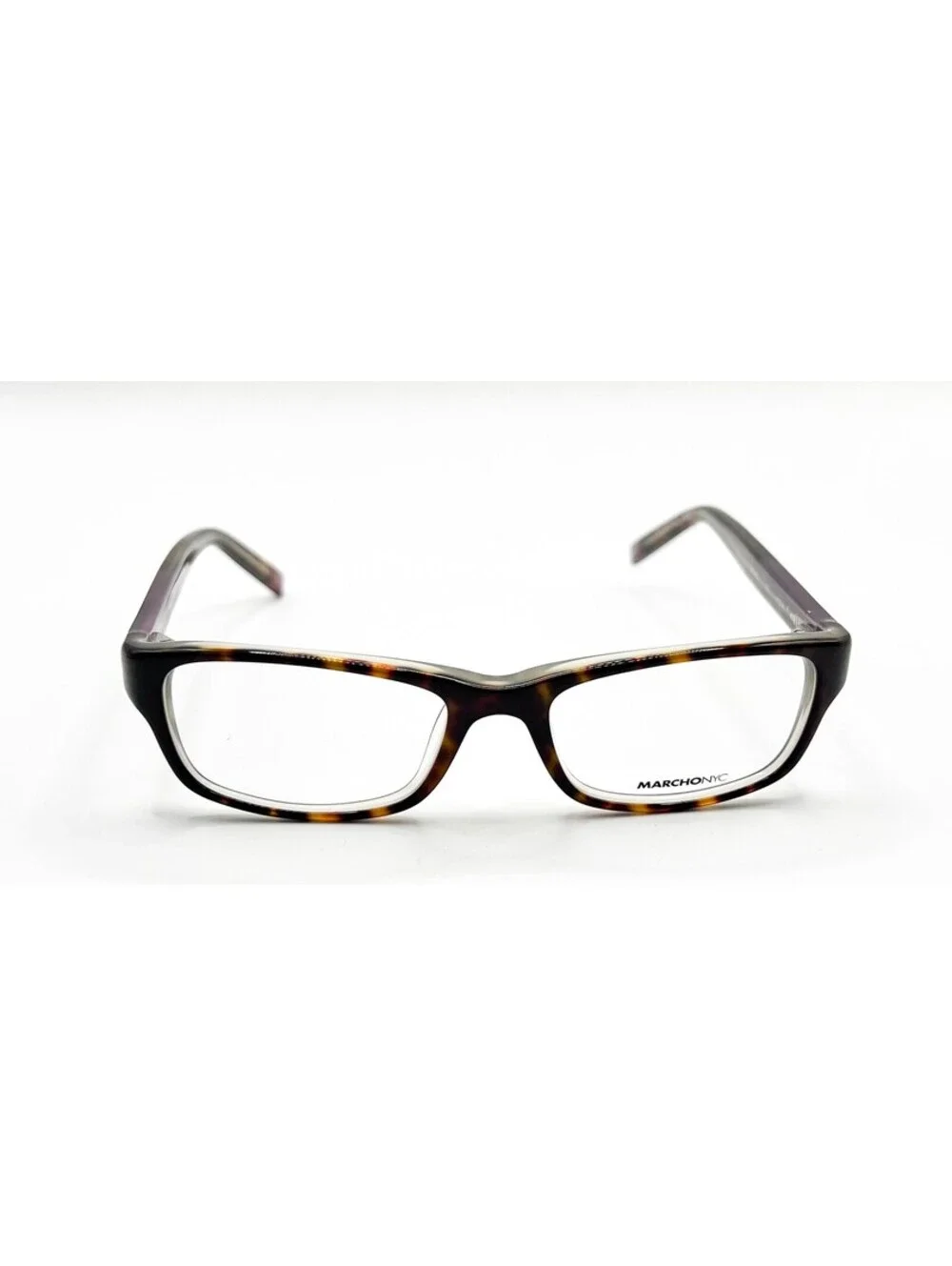 Marchon Nyc Grand 215 Dark Tortoise Authentic Eyeglasses 47-16-130
